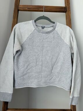 aerie Heather Gray Crewneck Sweatshirt